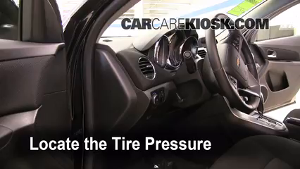 2011 Chevrolet Cruze LT 1.4L 4 Cyl. Turbo Tires & Wheels Check Tire Pressure